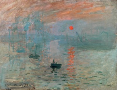 Impression: Sunrise, 1872 by Claude Monet